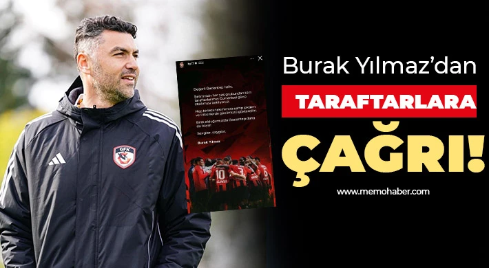 Burak Yılmaz taraftarlara seslendi
