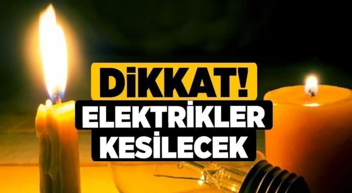 Gaziantep'te 14 Kasım'da elektrik kesintisi olacak yerler