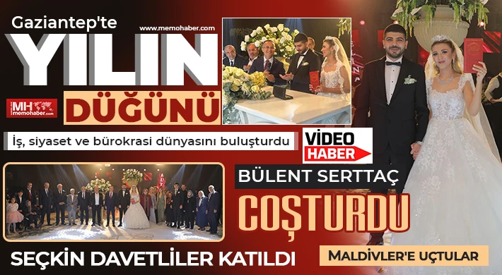 Gaziantep'te yılın düğünü