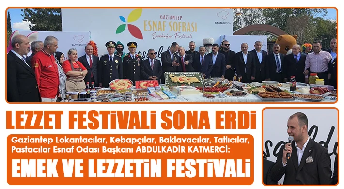 Lezzet Festivali Sona Erdi