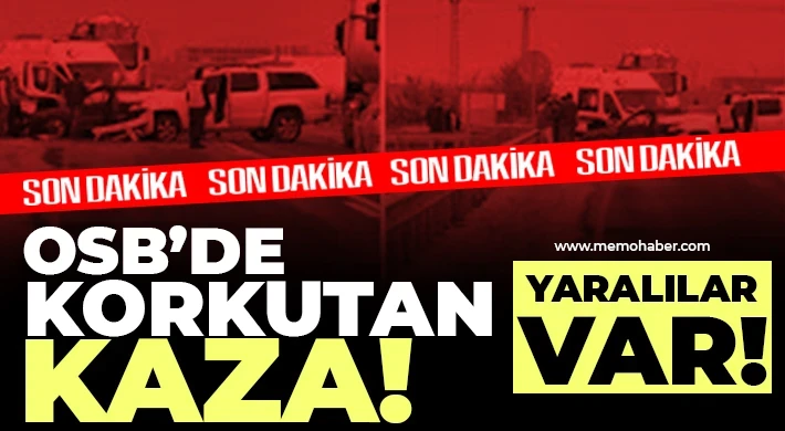 OSB’de kaza: 4 yaralı