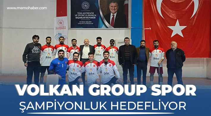 Volkan Group Spor sampiyonluk hedefliyor