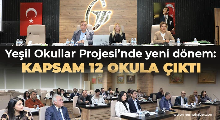 Yeşil Okullar Projesi’nde yeni dönem: Kapsam 12 okula çıktı