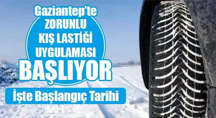 Zorunlu Kış Lastiği Uygulaması Başlıyor!