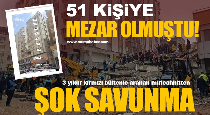 3 yıldır kırmızı bültenle aranan müteahhitten şok savunma