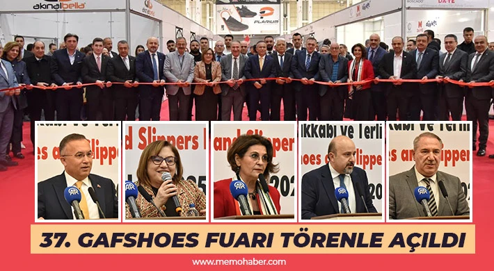 37. GAFSHOES Fuarı Törenle Açıldı