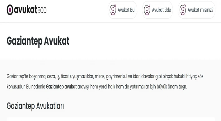 Gaziantep’te Dava Sayılarında Dikkat Çeken Artış: Ekonomik Zorluklar Boşanmaları Tetikliyor