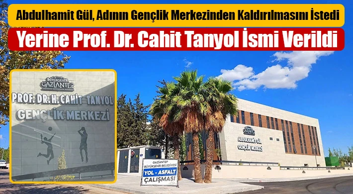 Gençlik Merkezinin İsmi Değişti!