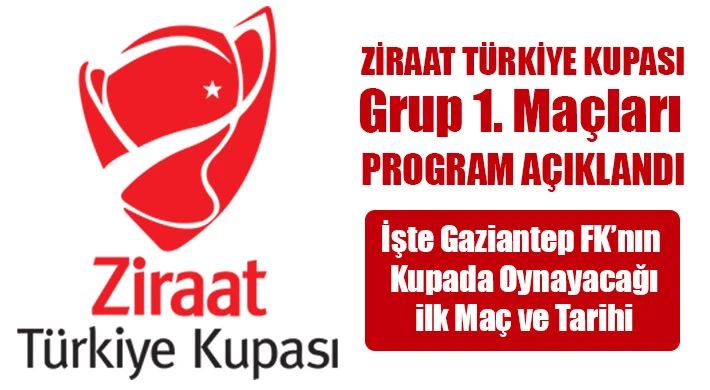 Ziraat Türkiye Kupası Grup Maçları Tarihi Belli Oldu