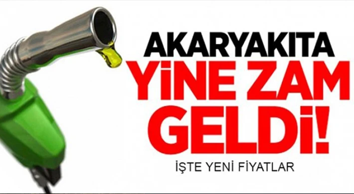 Akaryakıtta tabela yine değişti!