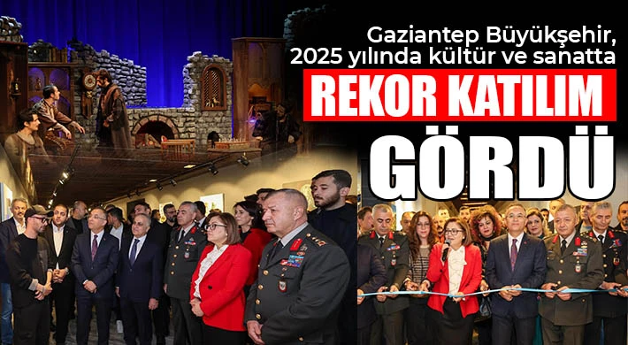 Büyükşehir, 2025 yılında kültür ve sanatta rekor katılım gördü