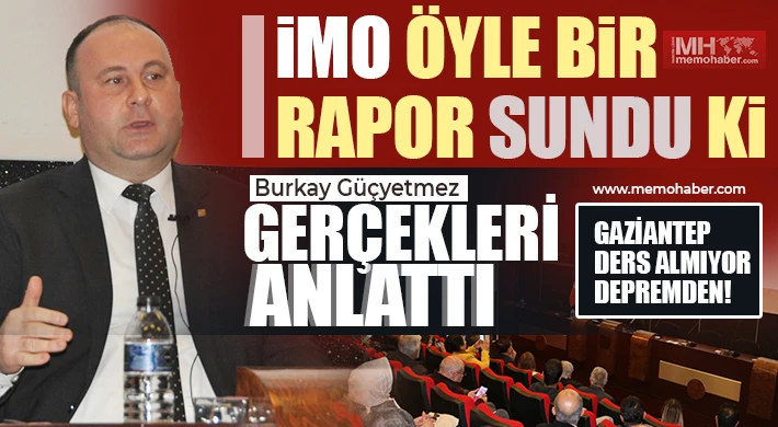 Gaziantep’in deprem gerçeğini Başkan Güçyetmez o sözlerle anlattı