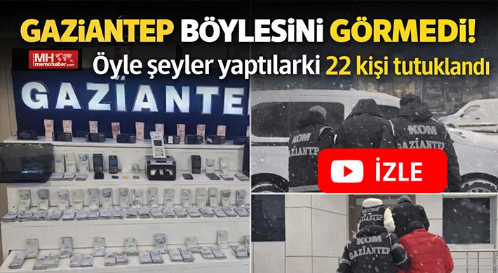Gaziantep’te Şoke Eden Operasyon! POS Cihazları, Nakit Para ve Kaçak Emtia Ortaya Çıktı