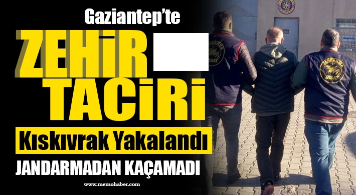 Gaziantep'te zehir taciri kıskıvrak yakalandı