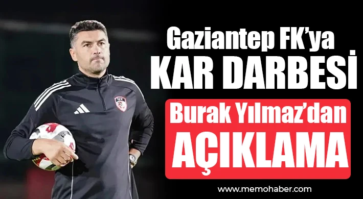 Kötü Hava Engeli! Gaziantep FK’da Planlar Bozuldu