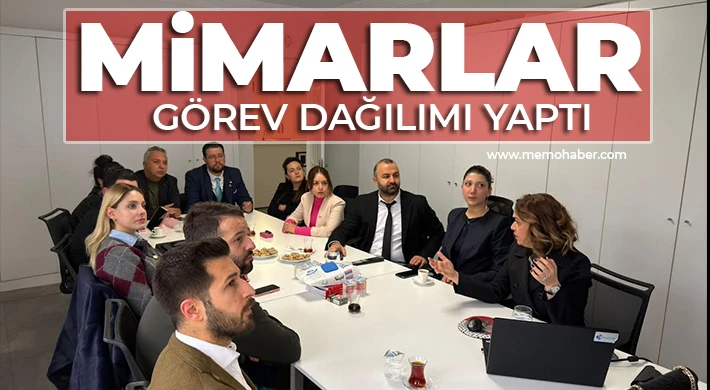 Mimarlar Odası Gaziantep Şubesi’nde Yeni Görevler Belli Oldu