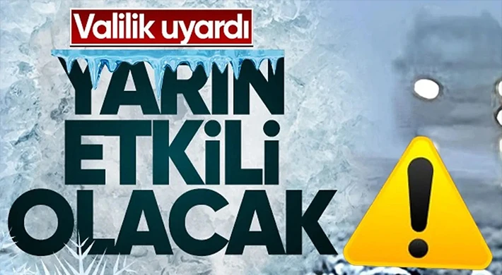 Soğuk ve Kar Geliyor: Valilikten Vatandaşa Uyarı