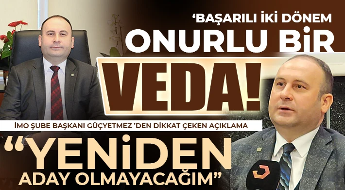 Başarılı başkan yeniden aday olmayacağını açıkladı