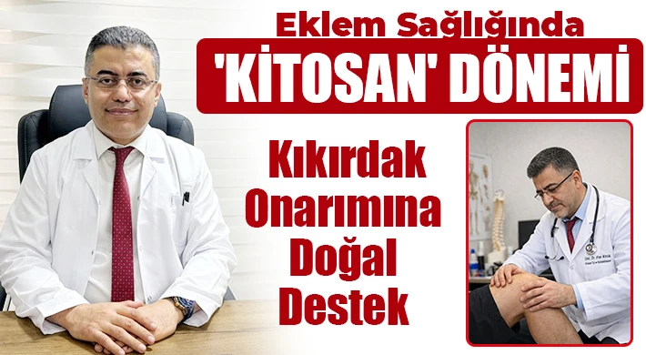 Eklem sağlığında 'Kitosan' dönemi: Kıkırdak onarımına doğal destek