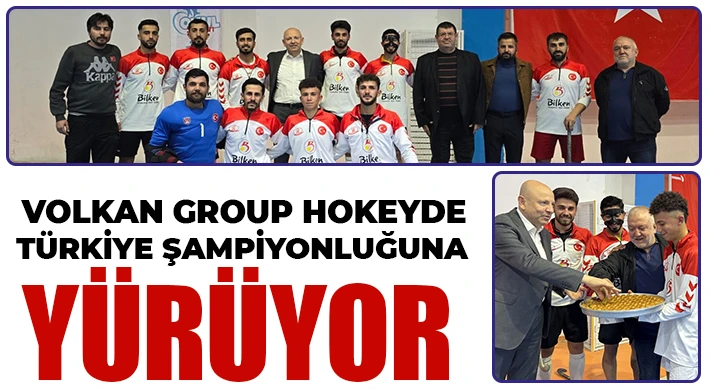 Volkan Group Hokeyde Türkiye Şampiyonluğuna Yürüyor