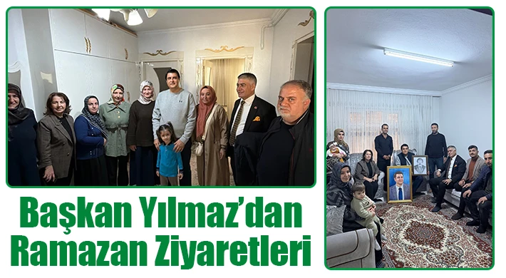Yılmaz: "Ramazan; gönül gönüle olmanın ve dayanışmanın ayıdır"