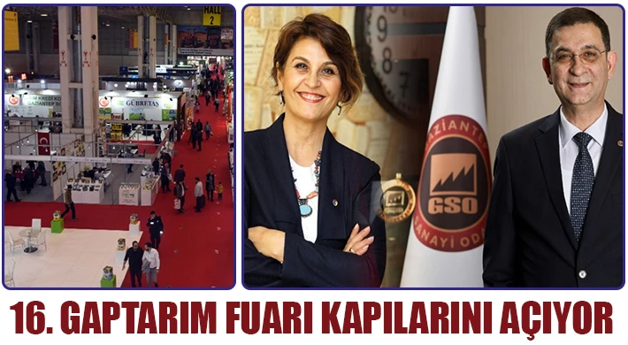 16. GAPTARIM FUARI KAPILARINI AÇIYOR
