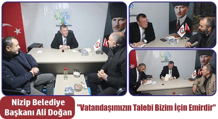 Başkan Ali Doğan: "Vatandaşımızın Talebi Bizim İçin Emirdir"