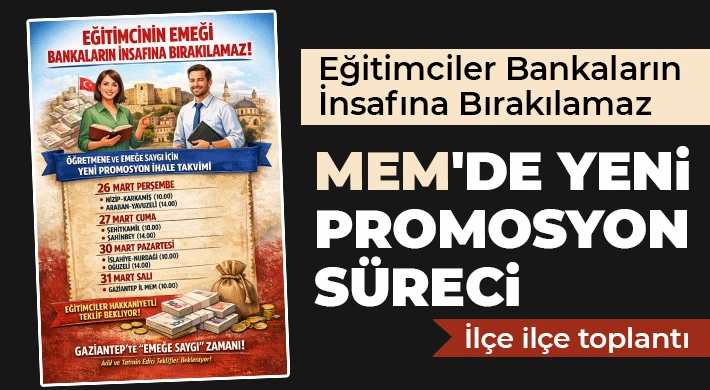 Eğitimciler Bankaların İnsafına Bırakılamaz