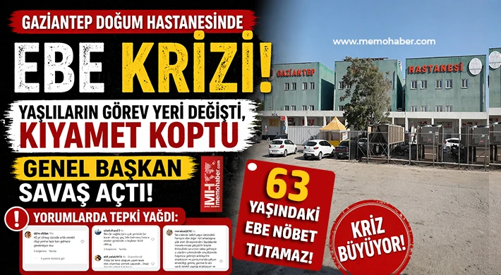 Gaziantep Doğum Hastanesinde ebe krizi