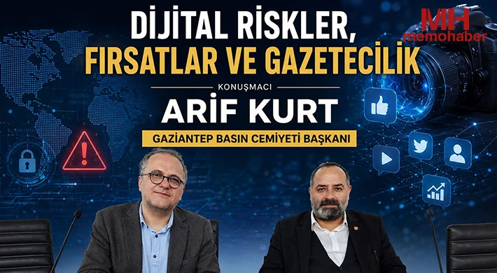 Gaziantep Üniversitesi’nde “Dijital Riskler, Fırsatlar ve Gazetecilik” paneli yoğun ilgi gördü