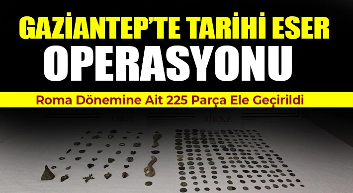 Jandarmadan Kaçakçılara Darbe! Gaziantep’te Sikke ve Yüzüklerle Yakalandı