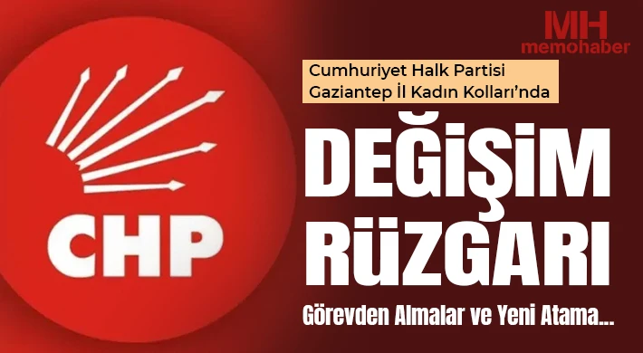 Kadın Kollarında Şok Gelişmeler: CHP Gaziantep’te Yönetim Değişti