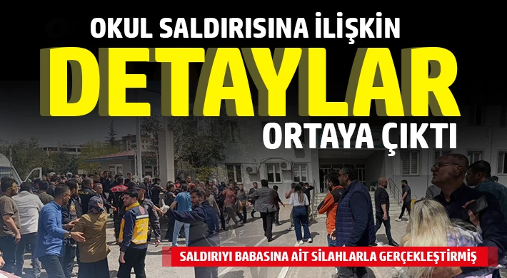 Saldırıyı babasına ait silahlarla gerçekleştirmiş