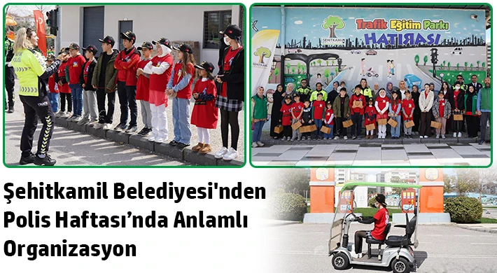 Şehitkamil Belediyesi'nden Polis Haftası’nda Anlamlı Organizasyon