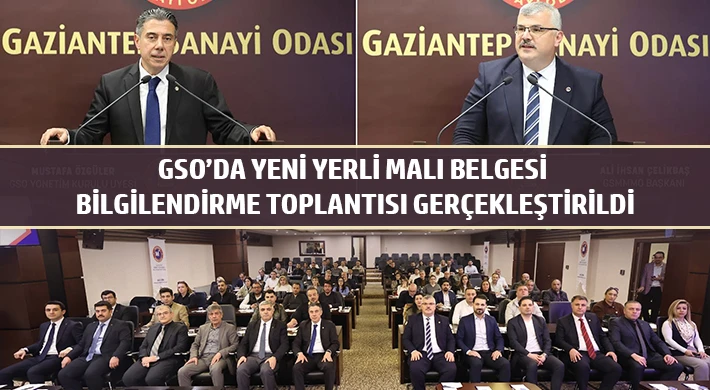 Yerli Üretim ve Yeni Yerli Malı Belgesi Süreçlerinin Ele Alındığı Toplantı Yoğun İlgi Gördü