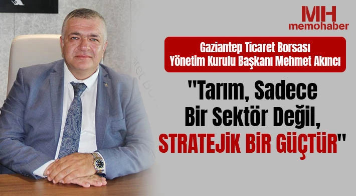 Akıncı: "Tarım, sadece bir sektör değil, stratejik bir güçtür"
