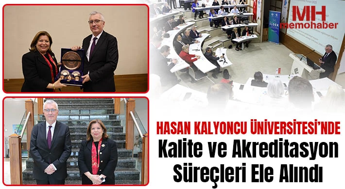 Hasan Kalyoncu Üniversitesi’nde kalite ve akreditasyon süreçleri ele alındı