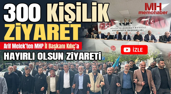 İş İnsanı Arif Melek’ten MHP’ye coşkulu ziyaret…