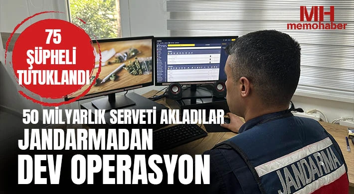 Jandarmadan dev operasyon