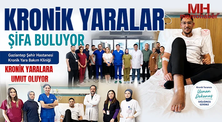 Kronik yaralar şifa buluyor