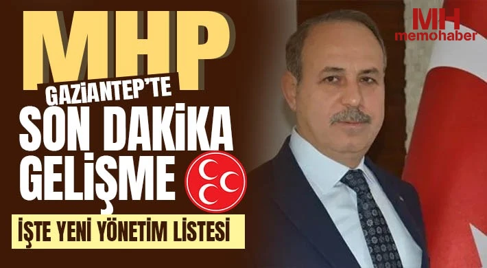 MHP Gaziantep’te Mehmet Sait Kılıç’ın 