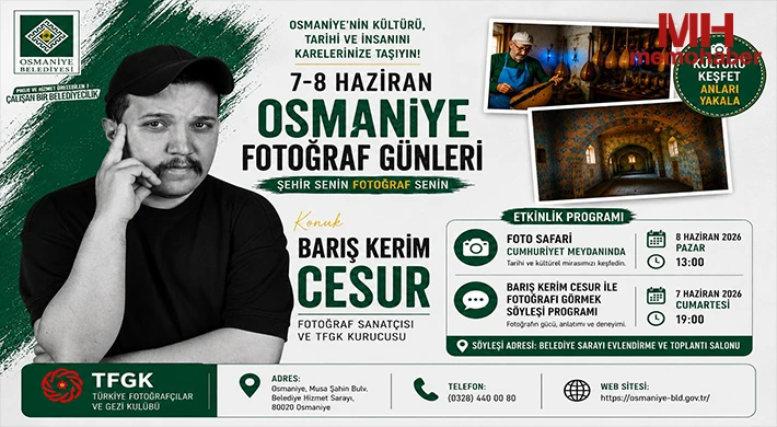 Osmaniye’de Fotoğraf Günleri Başlıyor