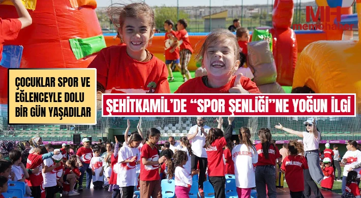 Şehitkamil’de “Spor Şenliği”ne Yoğun İlgi