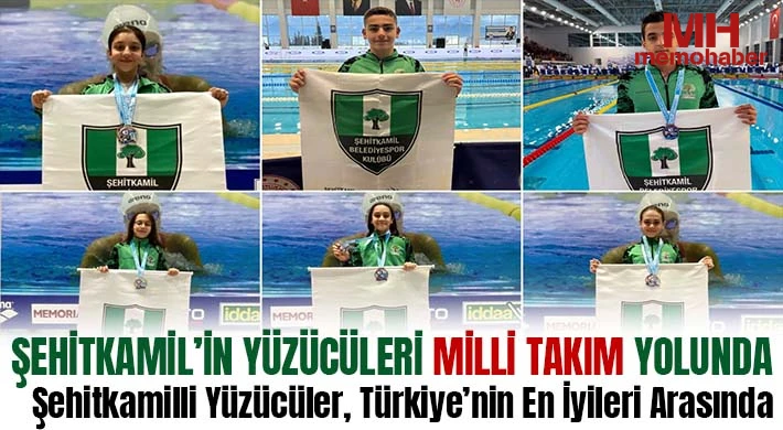 Şehitkamilli Yüzücüler, Türkiye’nin En İyileri Arasında