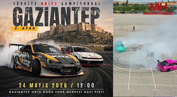 Türkiye Drift Şampiyonası İlk Kez Gaziantep’te