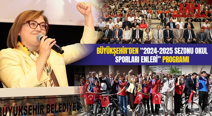 Büyükşehir’den “2024-2025 Sezonu Okul Sporları Enleri” Programı
