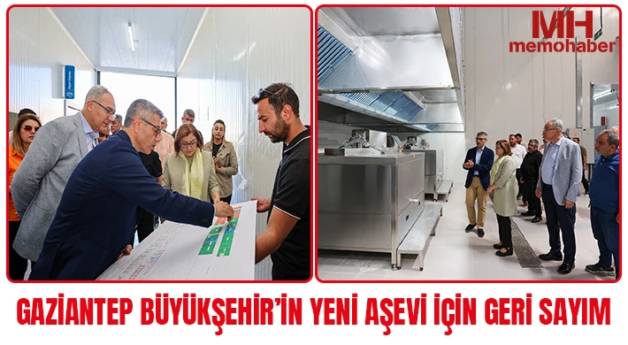 Gaziantep Büyükşehir’in yeni aşevi için geri sayım