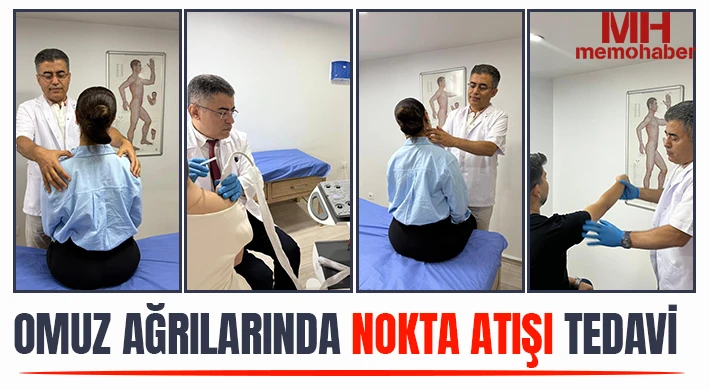 Omuz ağrılarında nokta atışı tedavi