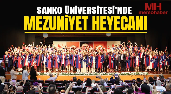 SANKO Üniversitesi’nde Mezuniyet Heyecanı