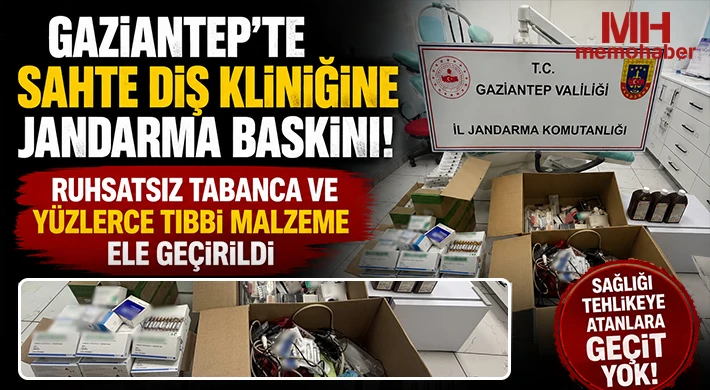 Skandal Operasyon: Sahte Doktorların Kaçak Diş Kliniği Jandarma Tarafından Çökertildi